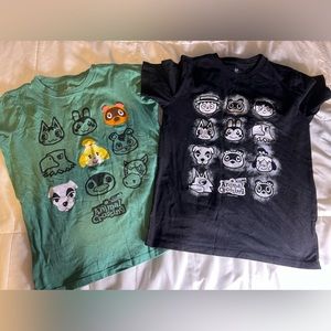 Gap and Carters Nintendo Animal Crossing short sleeve Cotton tee’s